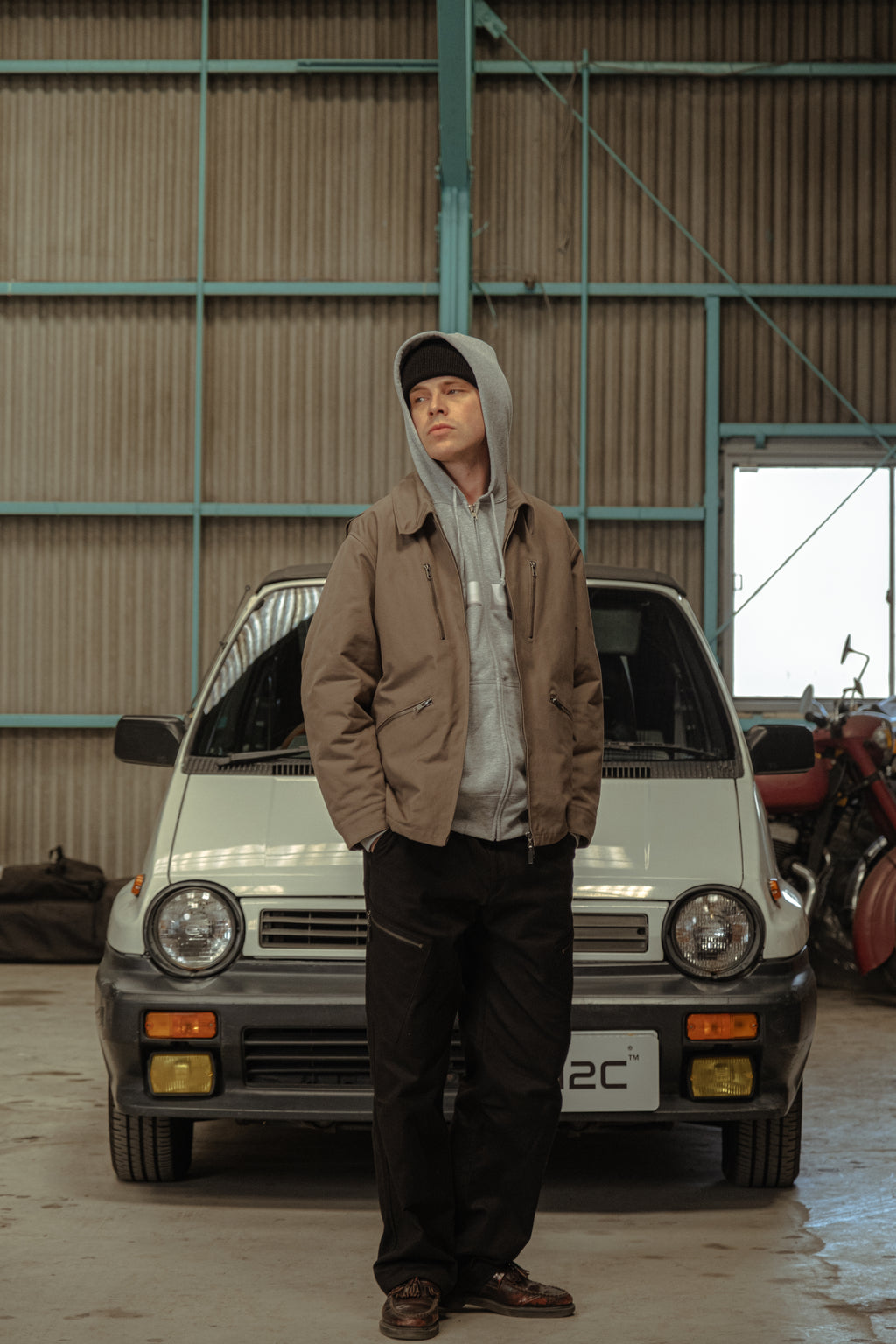 Driver's Jacket type-1 Brown