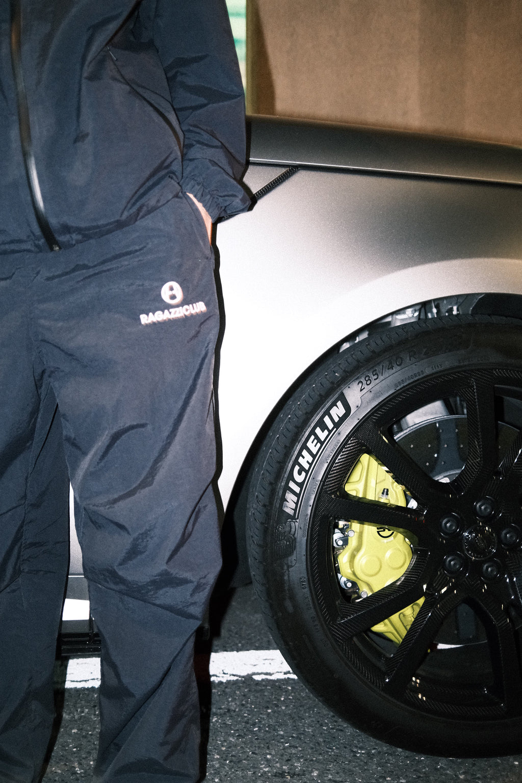 [RAGAZZICLUB×H2C] Premium Hydro-Nylon Pants